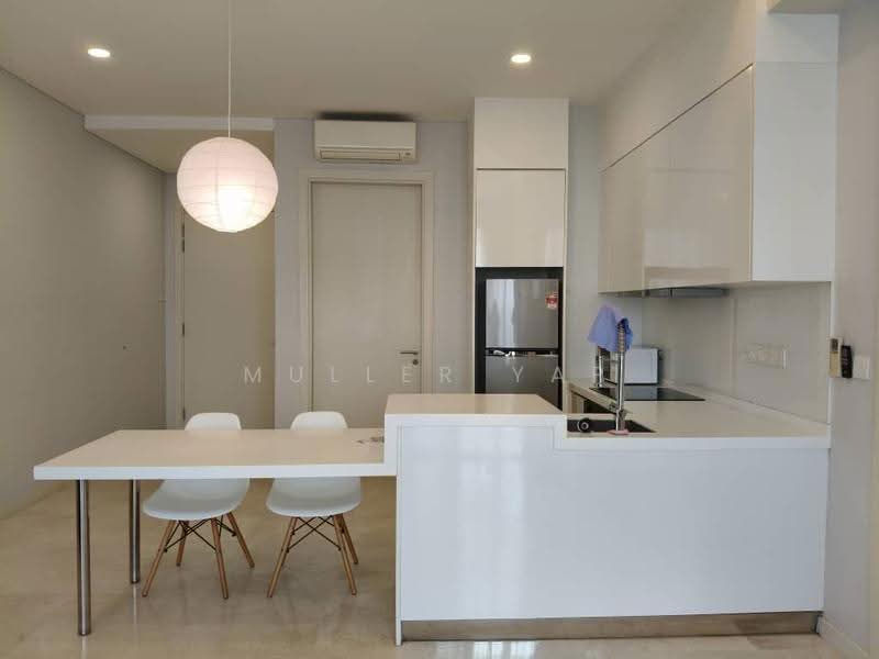 Kediaman Servis untuk Disewa di Vogue Suites One - Muller Yap - Kitchen - PropertyGuru.com.my