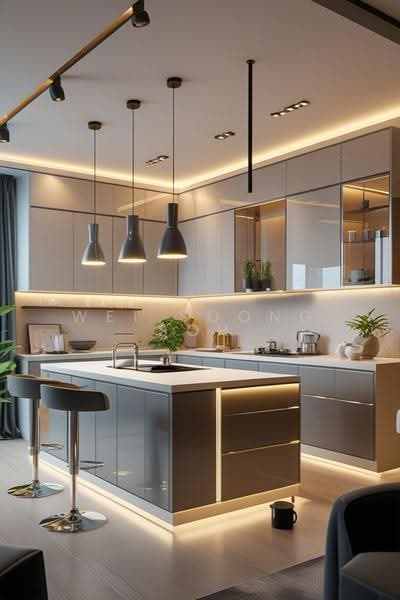 Kondominium untuk Dijual di Lunar Seputeh - Wei Soong Soh - Kitchen - PropertyGuru.com.my