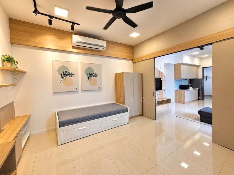 Kondominium untuk Disewa di One Cochrane Residence - Shan Keow - Living Room - PropertyGuru.com.my