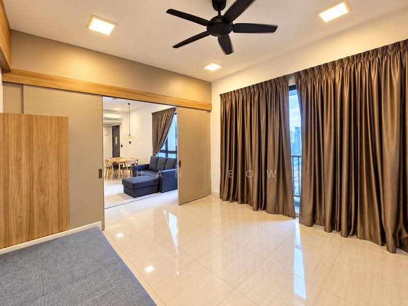 Kondominium untuk Disewa di One Cochrane Residence - Shan Keow - Living Room - PropertyGuru.com.my