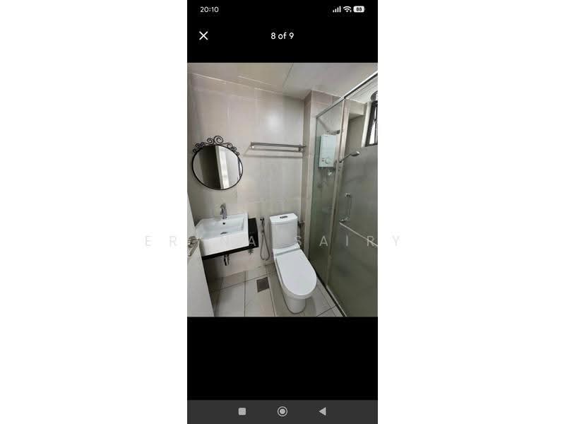 Service Residence for Rent at Eclipse Residence @ Pan'gaea - Eryna Sairy - Bathroom - PropertyGuru.com.my