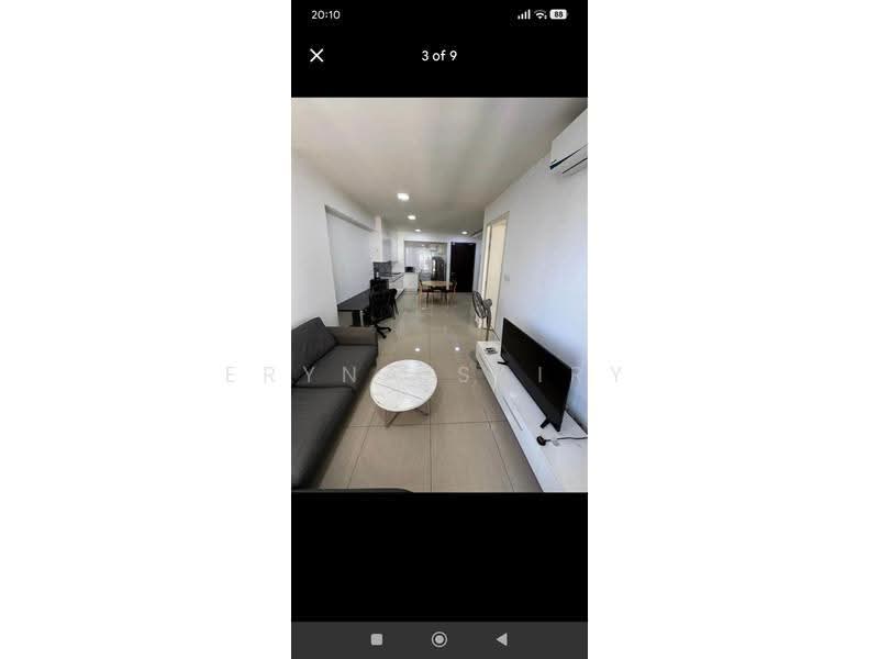 Service Residence for Rent at Eclipse Residence @ Pan'gaea - Eryna Sairy - Living Room - PropertyGuru.com.my