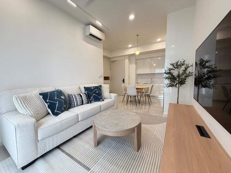 Service Residence for Rent at Edelweiss @ Tropicana Gardens - Max Tan - Living Room - PropertyGuru.com.my