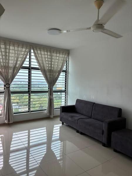 Kediaman Servis untuk Disewa di Vista Alam Serviced Apartment - Sam Chan - Living Room - PropertyGuru.com.my