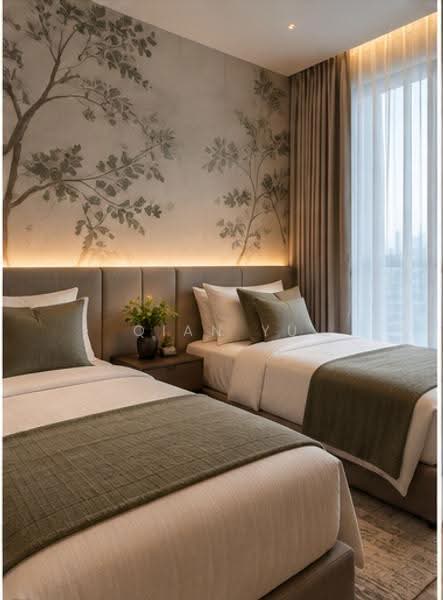 Kondominium untuk Disewa di Condominium @ The Troika - Qian Yu - Bedroom - PropertyGuru.com.my