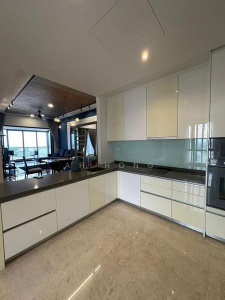 Kediaman Servis untuk Disewa di The Astaka @ 1 Bukit Senyum - Ah Hong - Kitchen - PropertyGuru.com.my
