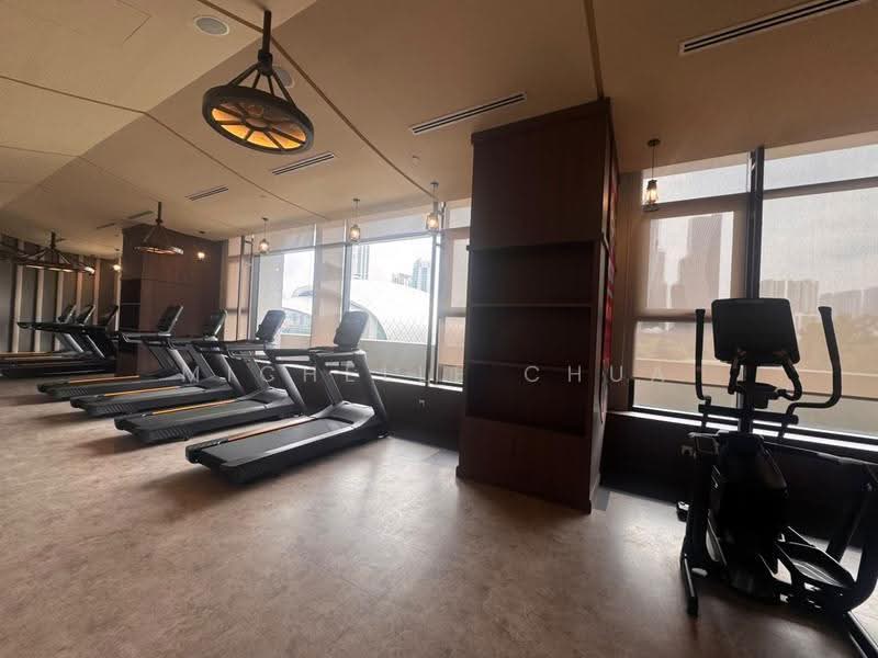 Rumah Flat untuk Disewa di The Fiddlewoodz @ KL Metropolis - Michelle Chua - Gym - PropertyGuru.com.my