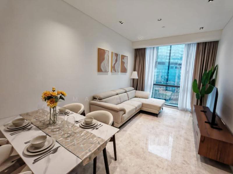 Kediaman Servis untuk Disewa di SO Sofitel Kuala Lumpur Residences - Max Chua - Living Room - PropertyGuru.com.my