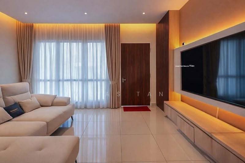 Townhouse for Sale in Eco Ardence (Setia Alam) - Vitas Tan - Living Room - PropertyGuru.com.my