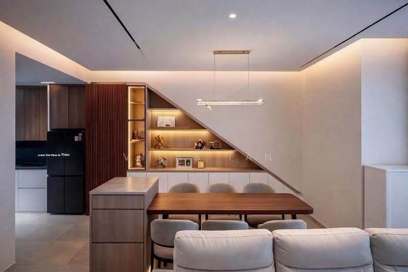 Townhouse for Sale in Eco Ardence (Setia Alam) - Vitas Tan - Living Room - PropertyGuru.com.my