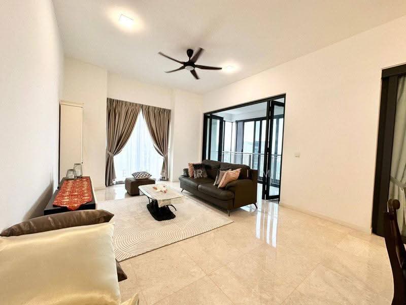 Kediaman Servis untuk Dijual di The Astaka @ 1 Bukit Senyum - Ember Lim - Living Room - PropertyGuru.com.my