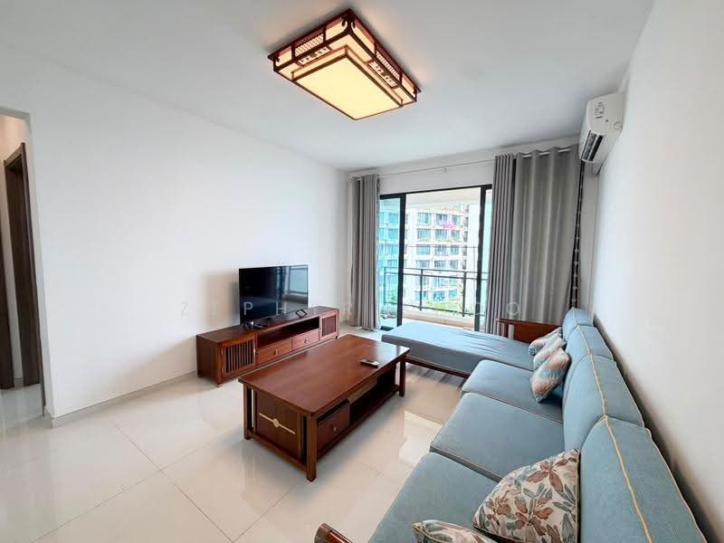 Pangsapuri untuk Disewa di Starview Bay @ Forest City - Zephyr Khoo - Living Room - PropertyGuru.com.my