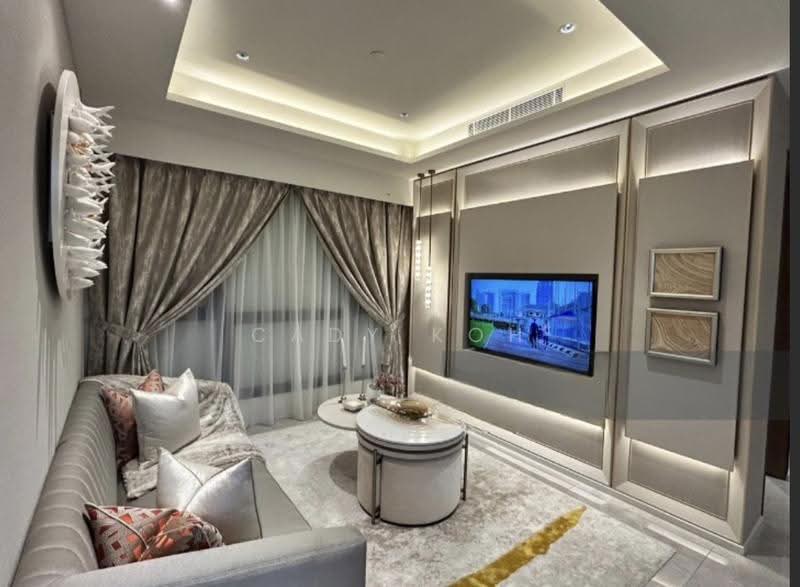 Service Residence for Sale at Skyline Embassy - Cady Koh - Living Room - PropertyGuru.com.my
