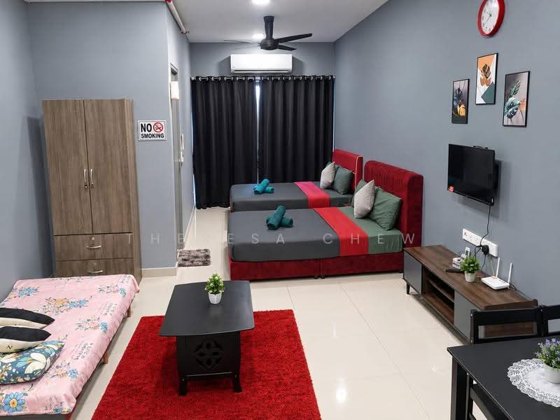 Kediaman Servis untuk Dijual di Core Soho Suite - Theresa Chew - Bedroom - PropertyGuru.com.my