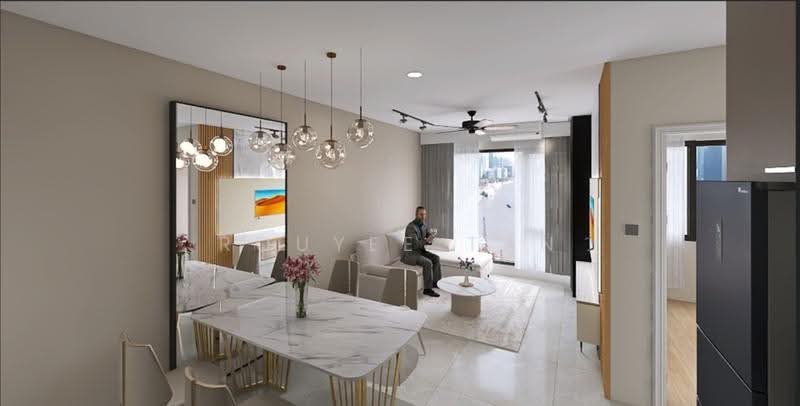 Service Residence for Rent at Skyline Embassy - Rouyee Tan - Living Room - PropertyGuru.com.my