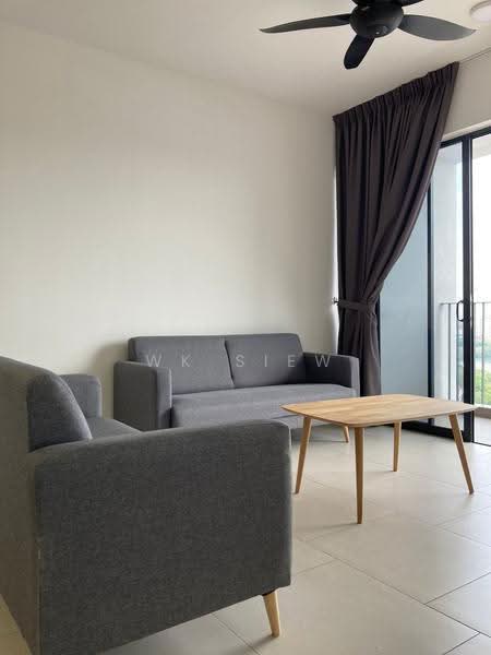 Kediaman Servis untuk Dijual di Astetica Residences - WK Siew - Living Room - PropertyGuru.com.my