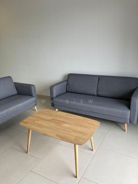 Kediaman Servis untuk Dijual di Astetica Residences - WK Siew - Living Room - PropertyGuru.com.my