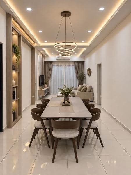 Kondominium untuk Disewa di Prominence - Jasmine Teh - Dining Room - PropertyGuru.com.my
