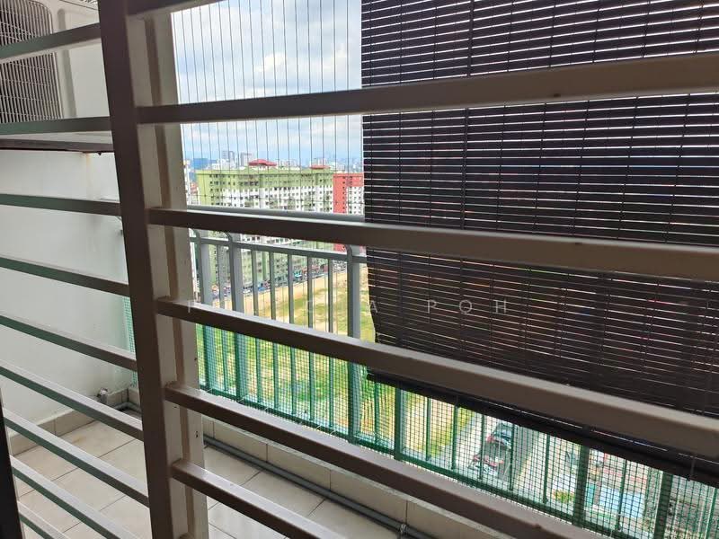 Condominium for Sale at Park 51 Residency - Felicia Poh - Balcony with Invisible grill installed - PropertyGuru.com.my