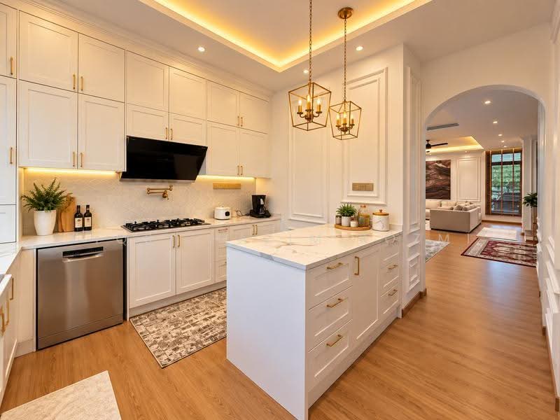 Cluster House for Sale in Eco Majestic (Semenyih) - Fiqri Hazim Rozmi - Kitchen - PropertyGuru.com.my