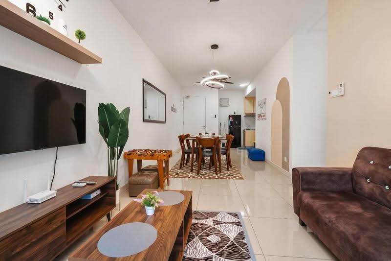 Kediaman Servis untuk Disewa di Sentul Point - GEE Lee - Living Room - PropertyGuru.com.my
