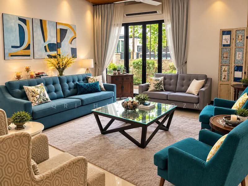 Semi-Detached House for Sale in Sri Hartamas (Kuala Lumpur) - Fiqri Hazim Rozmi - Living Room - PropertyGuru.com.my
