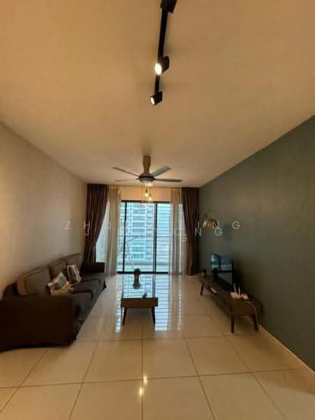 Service Residence for Rent at Zeva @ Equine South - Zhong Ling Yong - Living Room - PropertyGuru.com.my