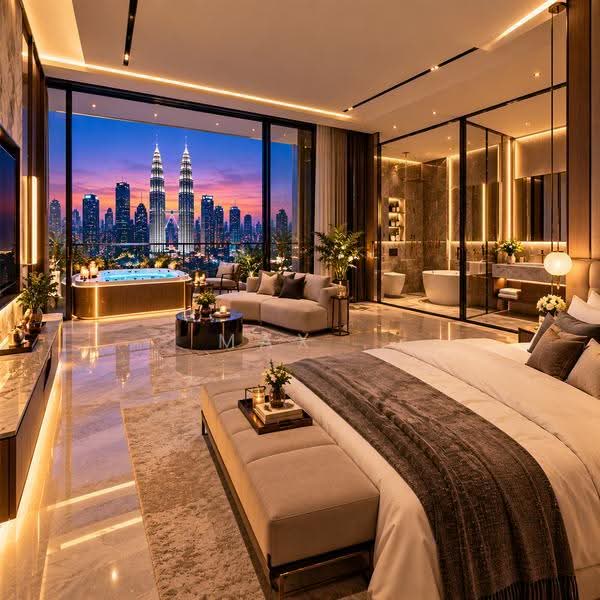 Service Residence for Sale at Armani Hallson KLCC - Max . - Bedroom - PropertyGuru.com.my