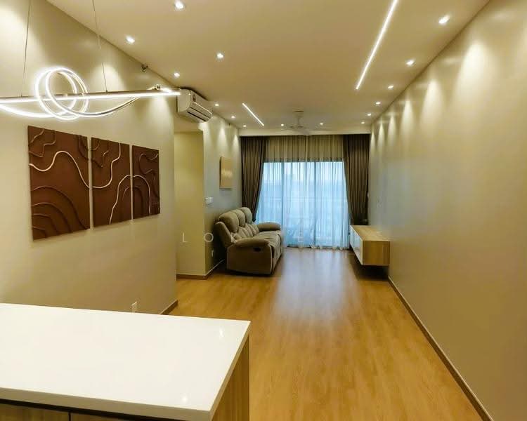 Service Residence for Rent at Maya Bay Residences @ Gamuda Cove - Lok Teh - Living Room - PropertyGuru.com.my