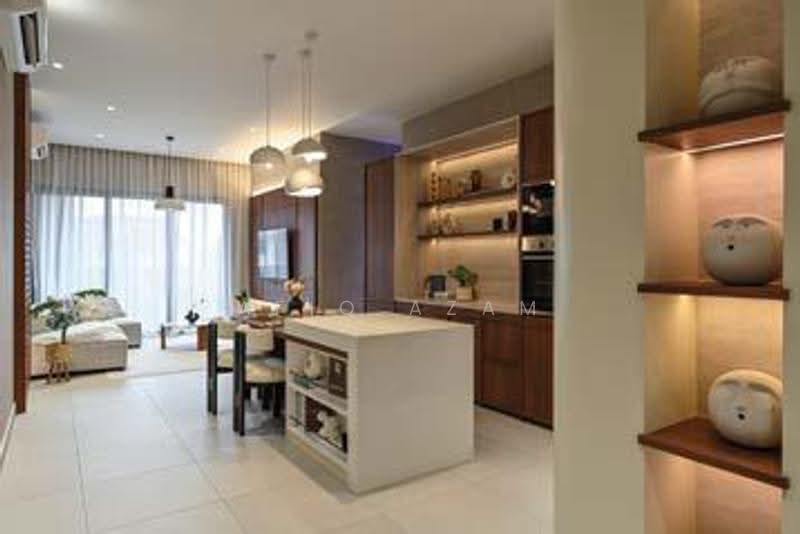 Condominium for Sale at The Atas - Afiq Azam - Living Room - PropertyGuru.com.my