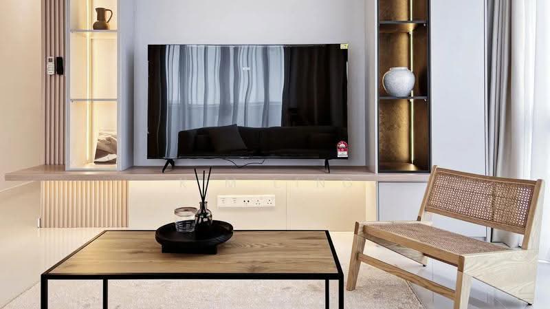 Kediaman Servis untuk Disewa di Met 1 Residences - Kim Ling - Living Room - PropertyGuru.com.my