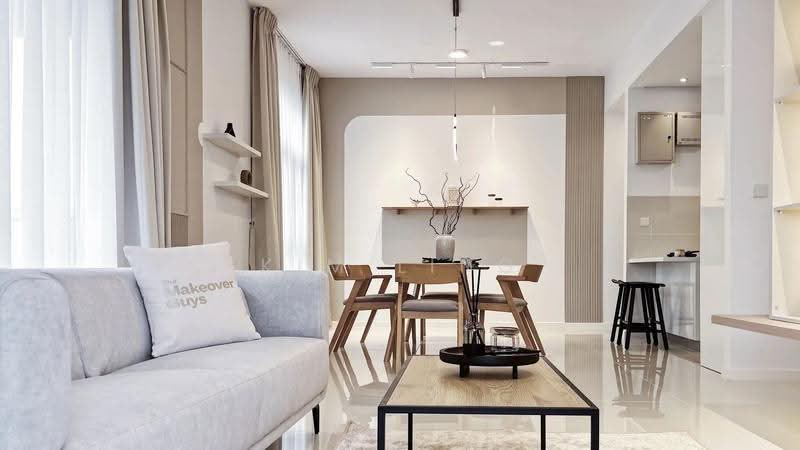 Kediaman Servis untuk Disewa di Met 1 Residences - Kim Ling - Living Room - PropertyGuru.com.my