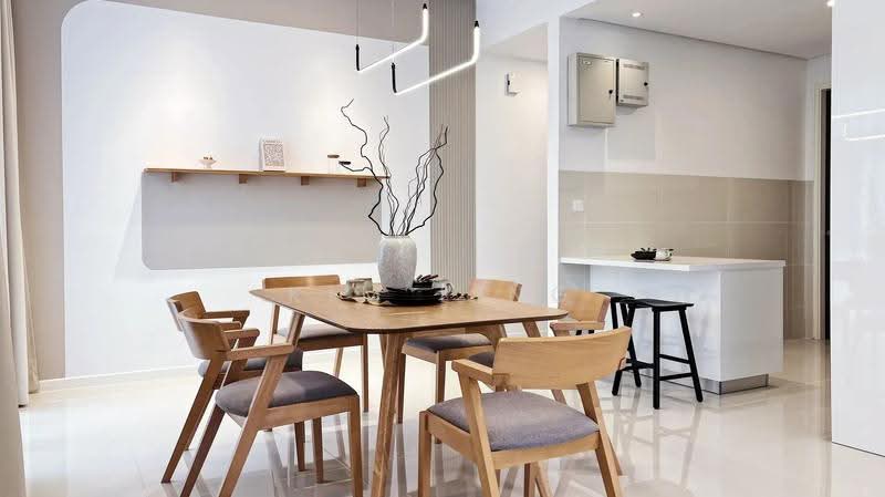 Kediaman Servis untuk Disewa di Met 1 Residences - Kim Ling - Dining Room - PropertyGuru.com.my