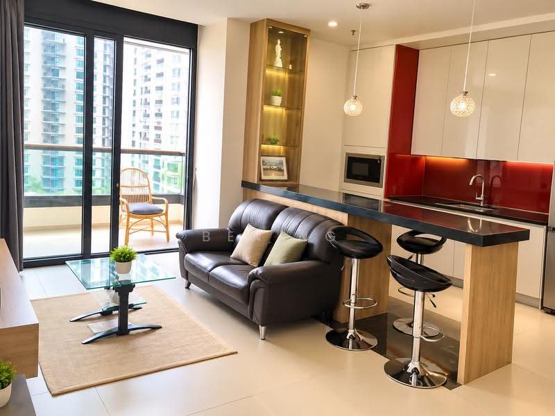 Service Residence for Sale at Arcoris SOHO - BEN NG - Living Room - PropertyGuru.com.my