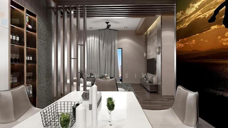 Kediaman Servis untuk Dijual di The Platino Serviced Apartment - John Sia - Dining Room - PropertyGuru.com.my