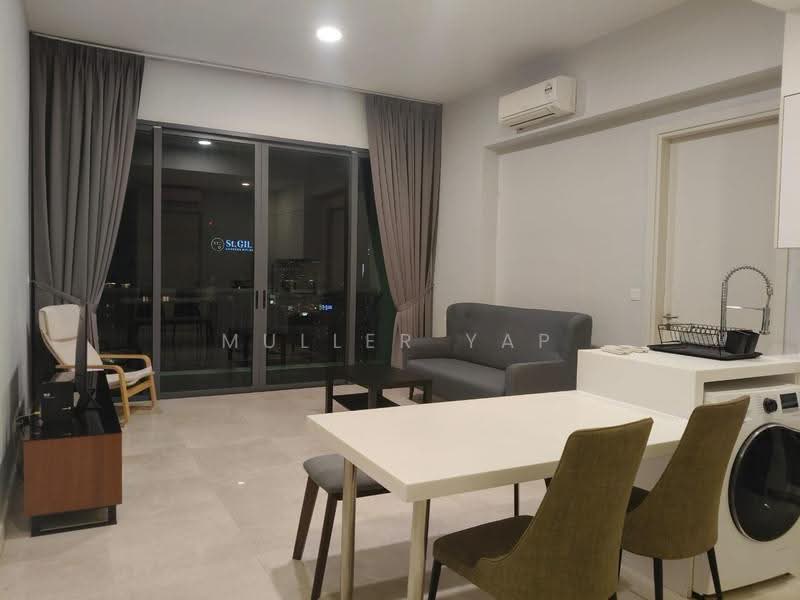 Service Residence for Rent at Vogue Suites One - Muller Yap - Living Room - PropertyGuru.com.my