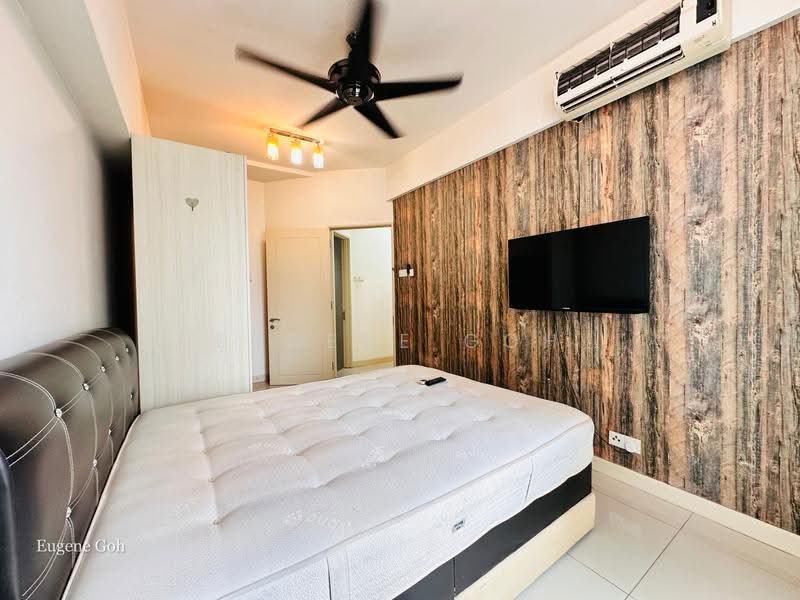 Service Residence for Rent at Tiara Mutiara / The Crown - Eugene Goh - Master Bedroom attached with Bathroom - PropertyGuru.com.my