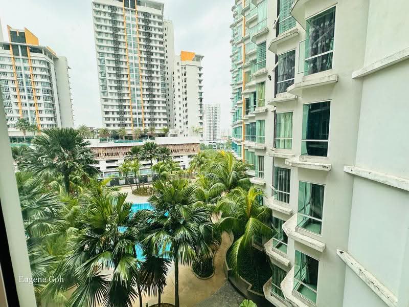 Service Residence for Rent at Tiara Mutiara / The Crown - Eugene Goh - View frm Master Room - PropertyGuru.com.my