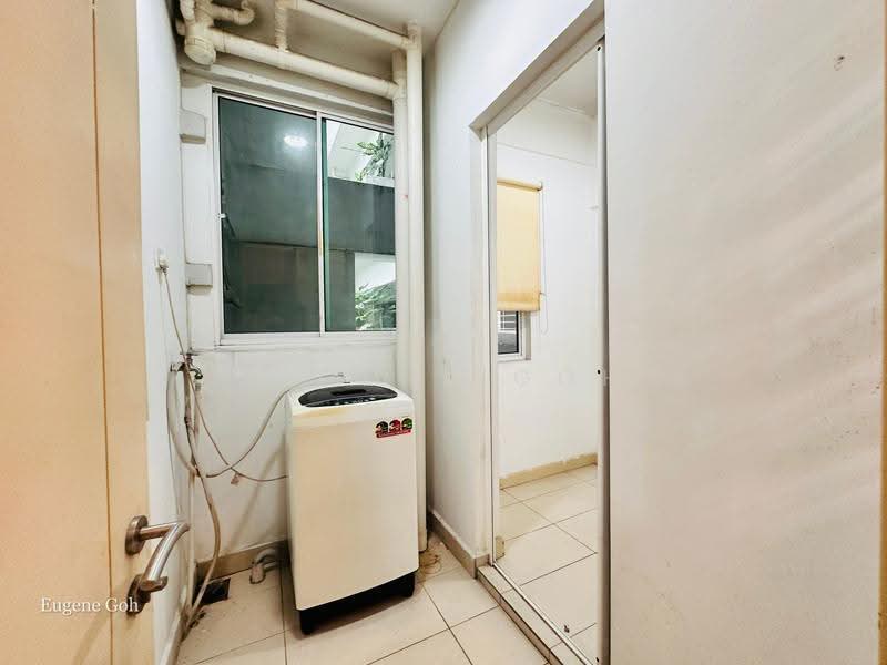 Service Residence for Rent at Tiara Mutiara / The Crown - Eugene Goh - Utility Room next to Yard - PropertyGuru.com.my