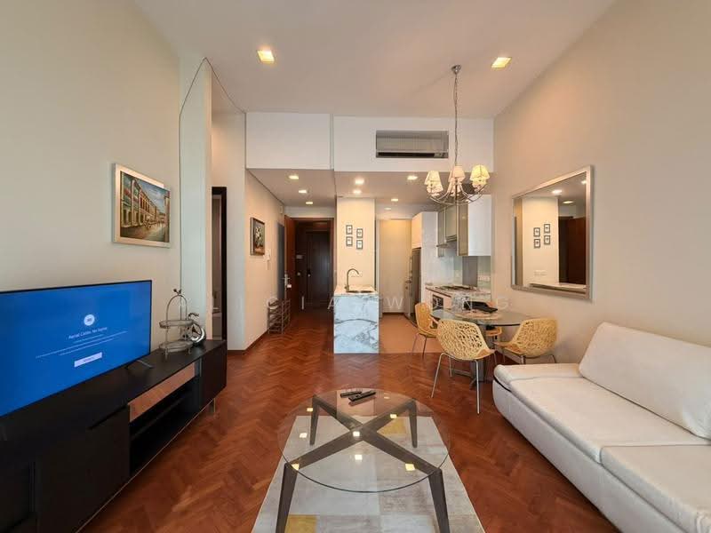 Service Residence for Rent at Straits Quay (The Suites at Waterside) - Alicia Wong - Living Room - PropertyGuru.com.my