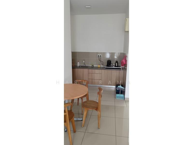 Service Residence for Rent at Zentro Residences Serviced Apartment - Haru Rama - Kitchen - PropertyGuru.com.my
