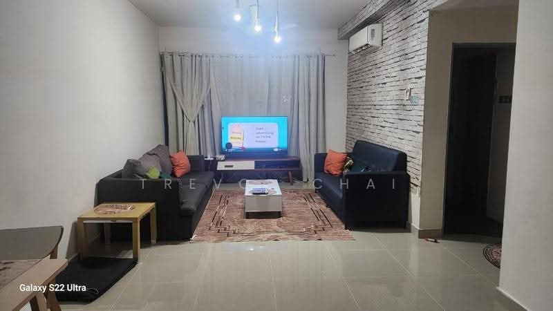 Kediaman Servis untuk Disewa di Amerin Residence - Trevor Chai - Living Room - PropertyGuru.com.my