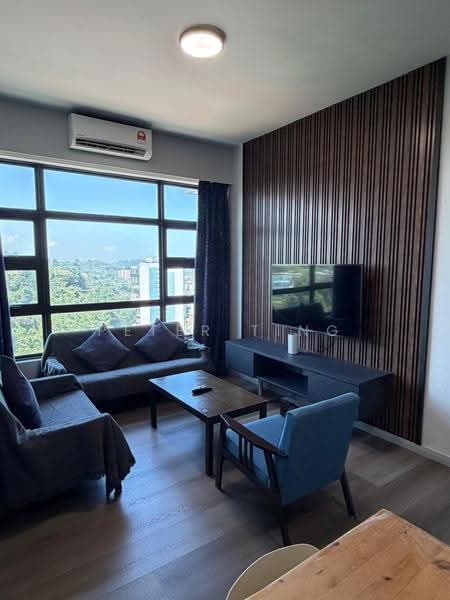 Service Residence for Sale at Jesselton Quay CityPads - Peter Ting - Living Room - PropertyGuru.com.my