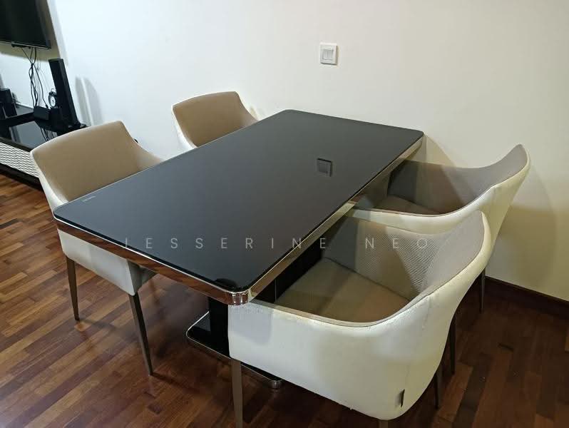 Kediaman Servis untuk Disewa di The Sky Executive Suites - Jesserine Neo - Dining Room - PropertyGuru.com.my