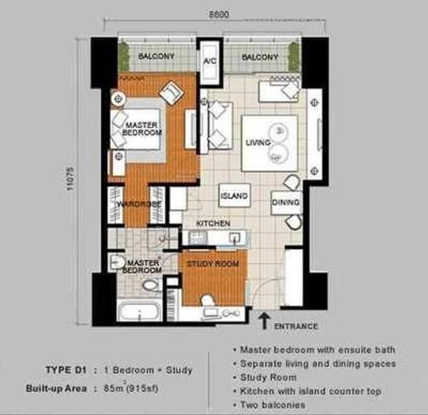 Service Residence for Sale at Hampshire Place - Dan Lo - PropertyGuru.com.my