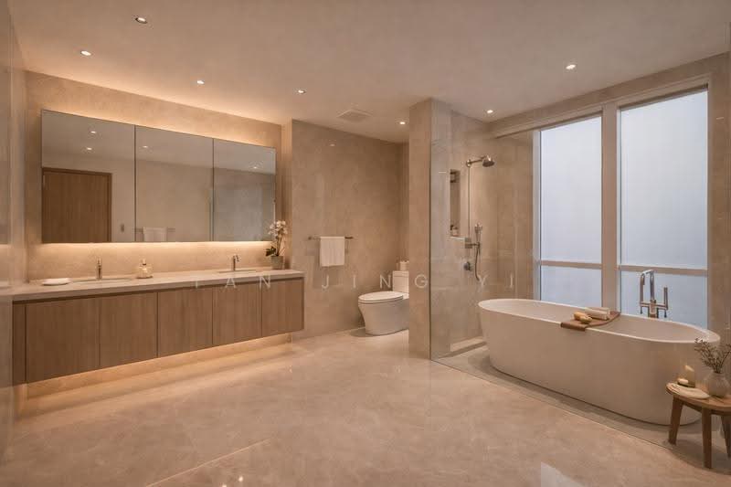 Service Residence for Sale at Marriott Residence @ Gurney - Tan Jing Yi - Bathroom - PropertyGuru.com.my