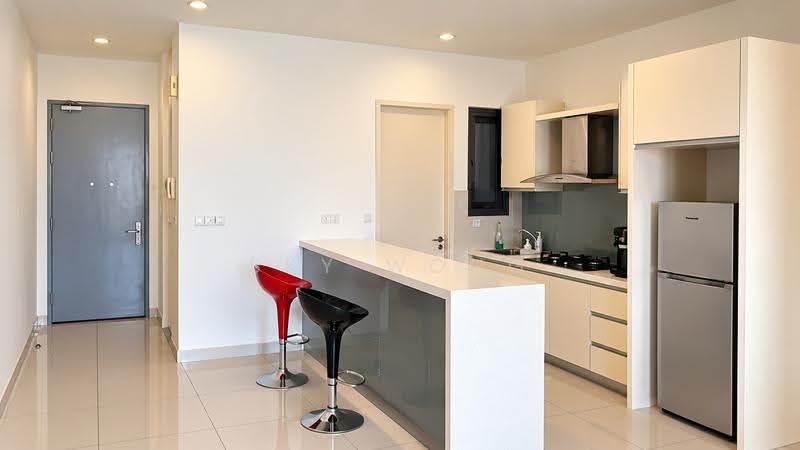 Service Residence for Sale at TRiGON Luxury Residences - Sky Wong - Kitchen - PropertyGuru.com.my
