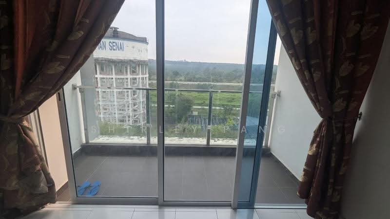 Service Residence for Rent at THE SENAI GARDEN (PANGSAPURI IMPIAN SENAI) - Shirley Pang - Balcony - PropertyGuru.com.my