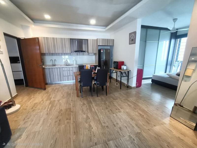 Service Residence for Sale at SkyVille 8 @ Benteng 8 - Josh Chong - Kitchen - PropertyGuru.com.my