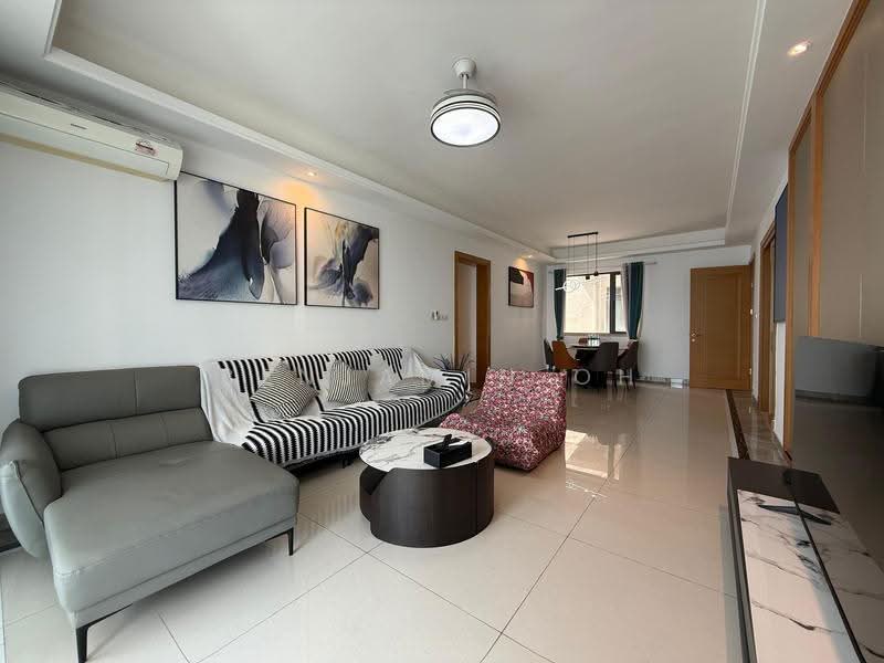 Kediaman Servis untuk Dijual di R&F Princess Cove Phase 1 - Benjamin Oh - Living Room - PropertyGuru.com.my
